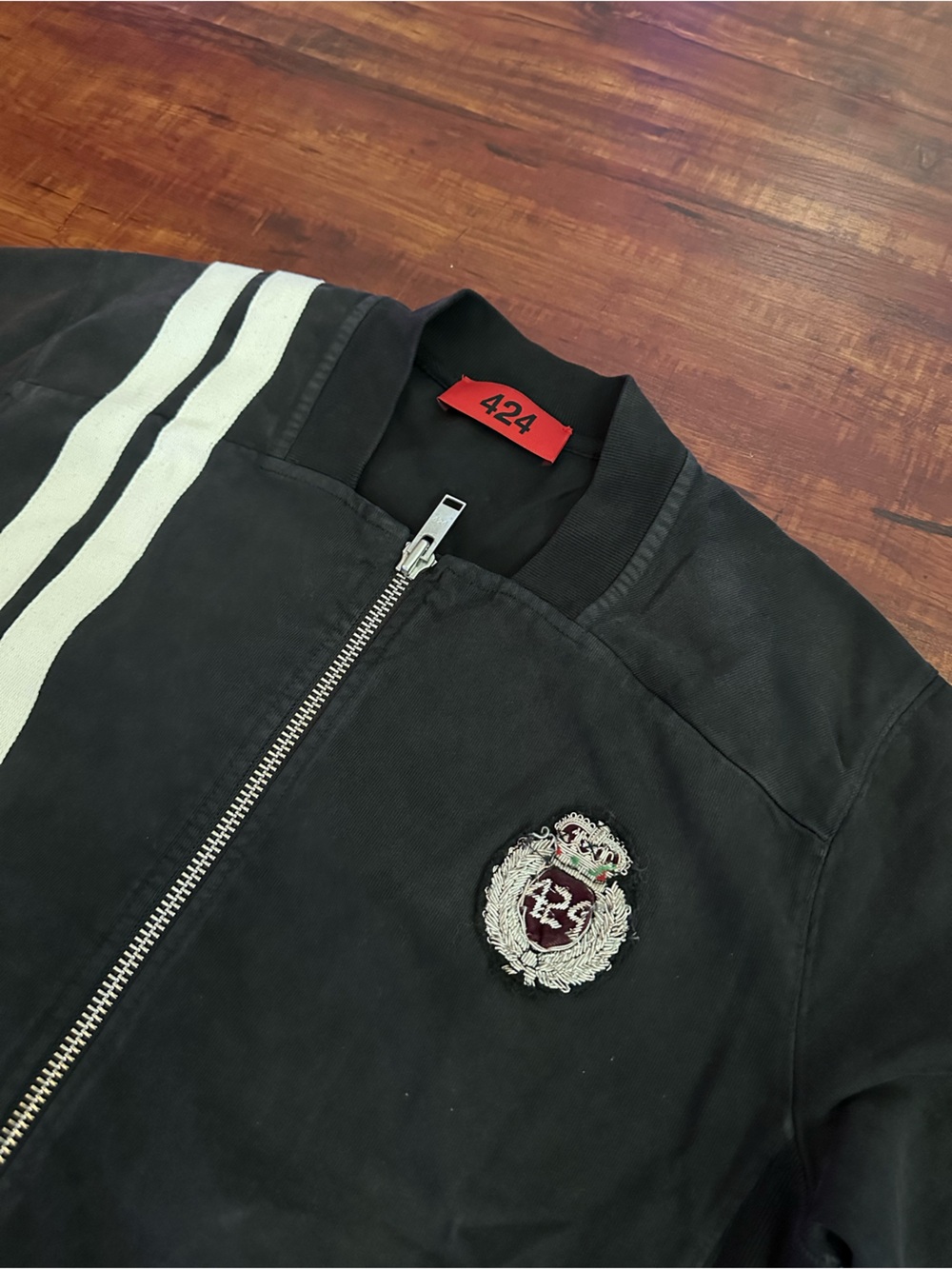 424 Crest Racing Jacket Men Large - Picture 4 of 8